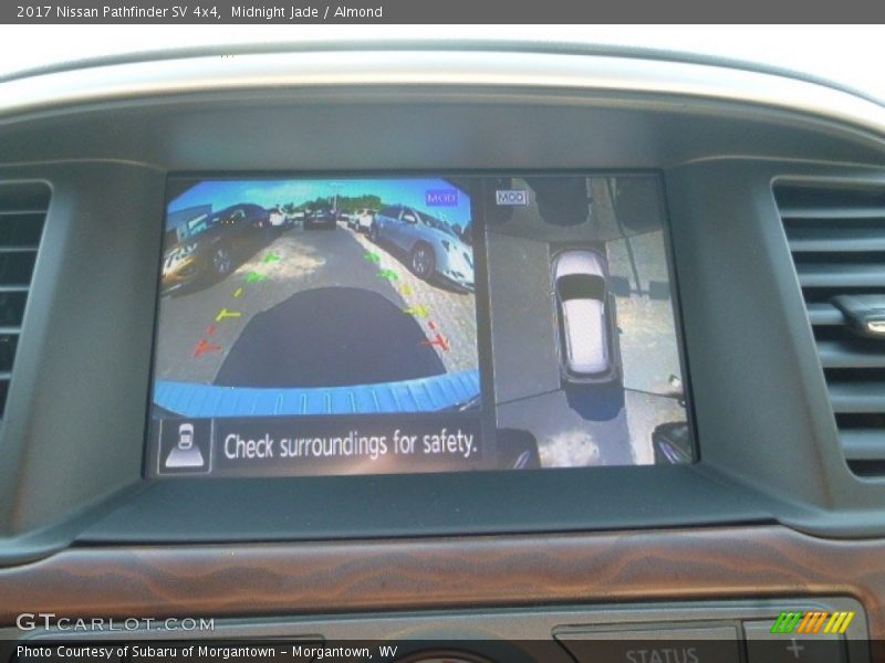 Midnight Jade / Almond 2017 Nissan Pathfinder SV 4x4