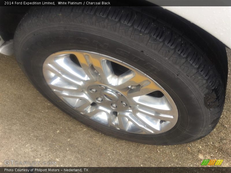 White Platinum / Charcoal Black 2014 Ford Expedition Limited