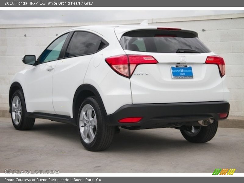 White Orchid Pearl / Gray 2016 Honda HR-V EX