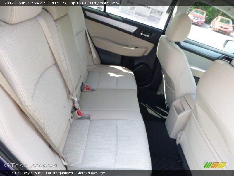 Lapis Blue Pearl / Warm Ivory 2017 Subaru Outback 2.5i Premium
