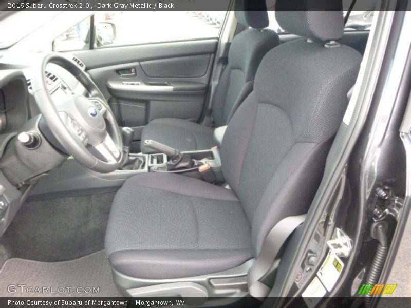 Dark Gray Metallic / Black 2016 Subaru Crosstrek 2.0i