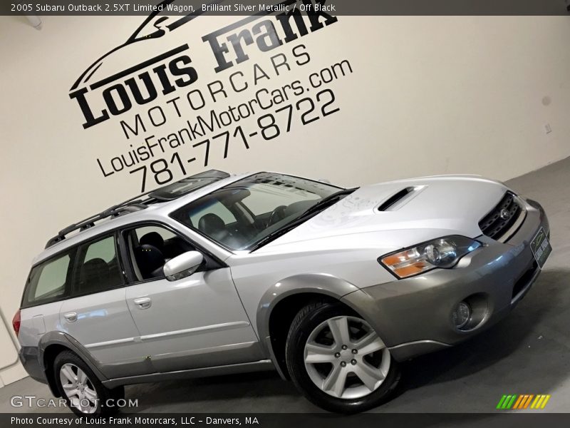 Brilliant Silver Metallic / Off Black 2005 Subaru Outback 2.5XT Limited Wagon