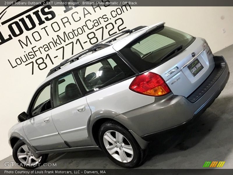 Brilliant Silver Metallic / Off Black 2005 Subaru Outback 2.5XT Limited Wagon