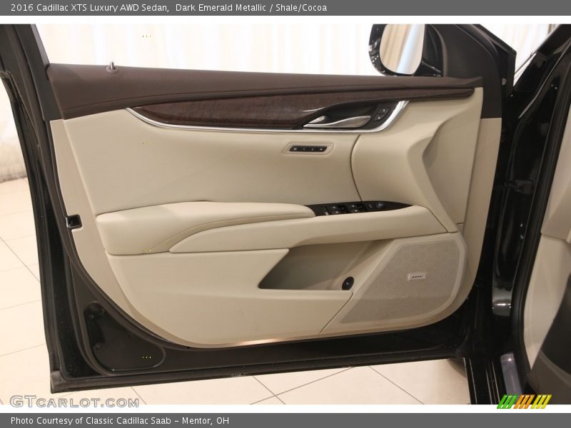 Dark Emerald Metallic / Shale/Cocoa 2016 Cadillac XTS Luxury AWD Sedan