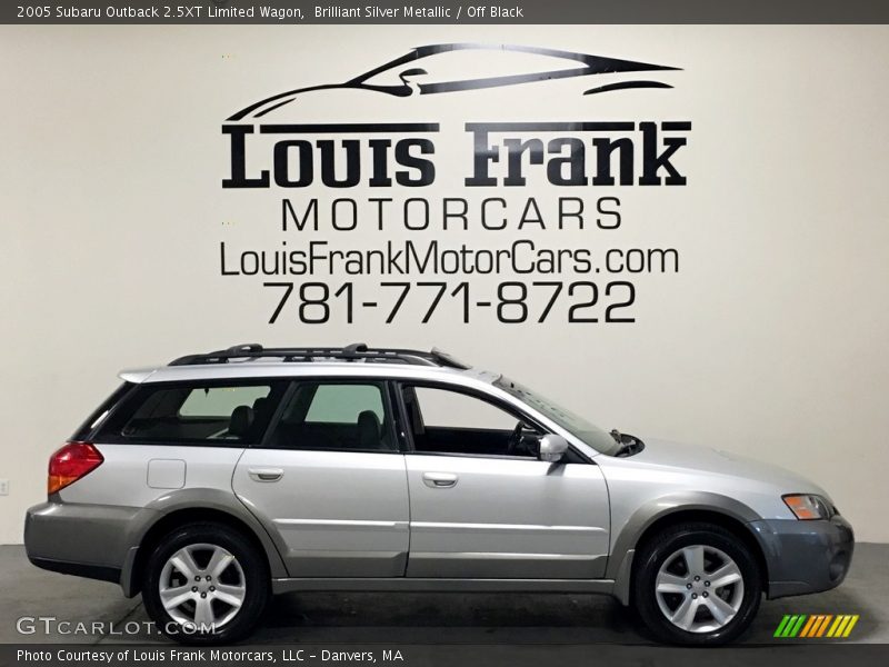 Brilliant Silver Metallic / Off Black 2005 Subaru Outback 2.5XT Limited Wagon