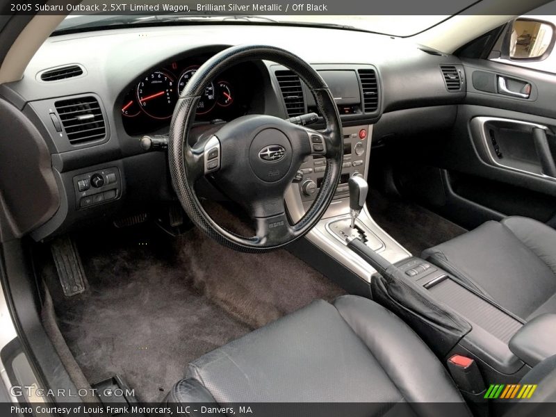 Brilliant Silver Metallic / Off Black 2005 Subaru Outback 2.5XT Limited Wagon