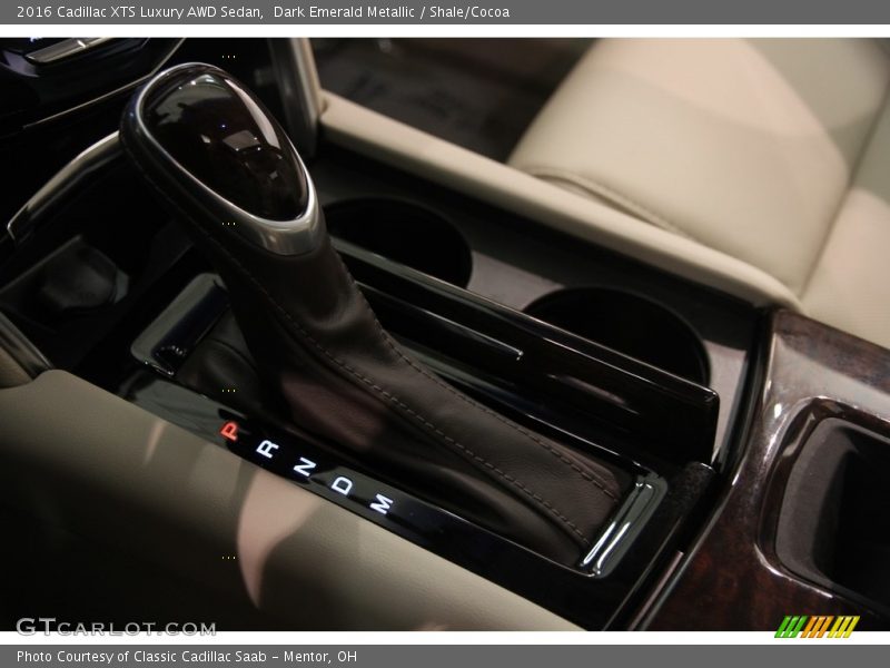 Dark Emerald Metallic / Shale/Cocoa 2016 Cadillac XTS Luxury AWD Sedan