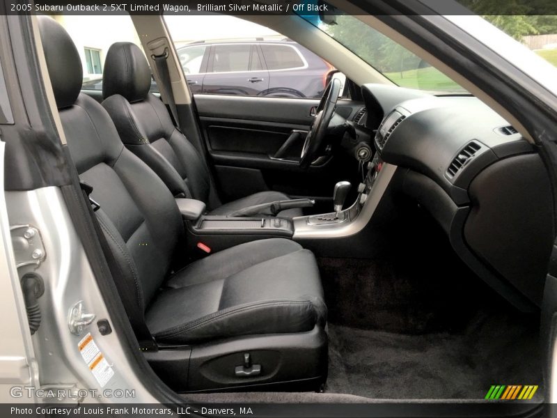 Brilliant Silver Metallic / Off Black 2005 Subaru Outback 2.5XT Limited Wagon