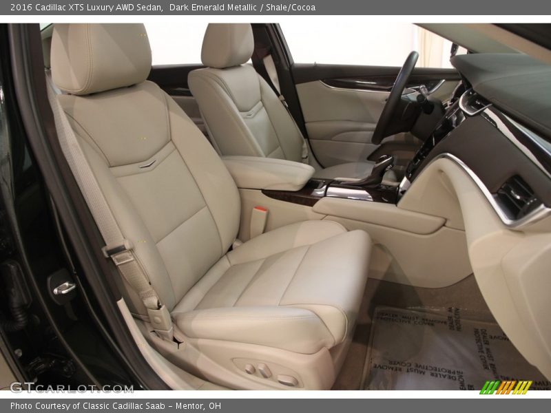 Dark Emerald Metallic / Shale/Cocoa 2016 Cadillac XTS Luxury AWD Sedan