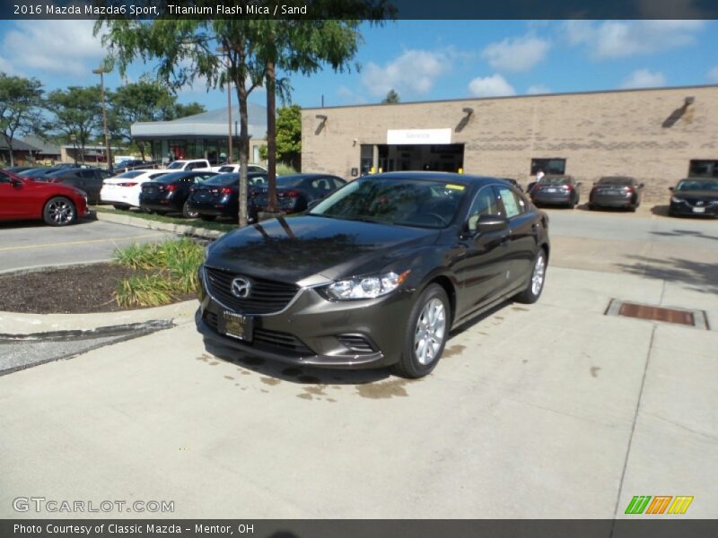 Titanium Flash Mica / Sand 2016 Mazda Mazda6 Sport
