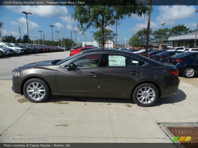 Titanium Flash Mica / Sand 2016 Mazda Mazda6 Sport