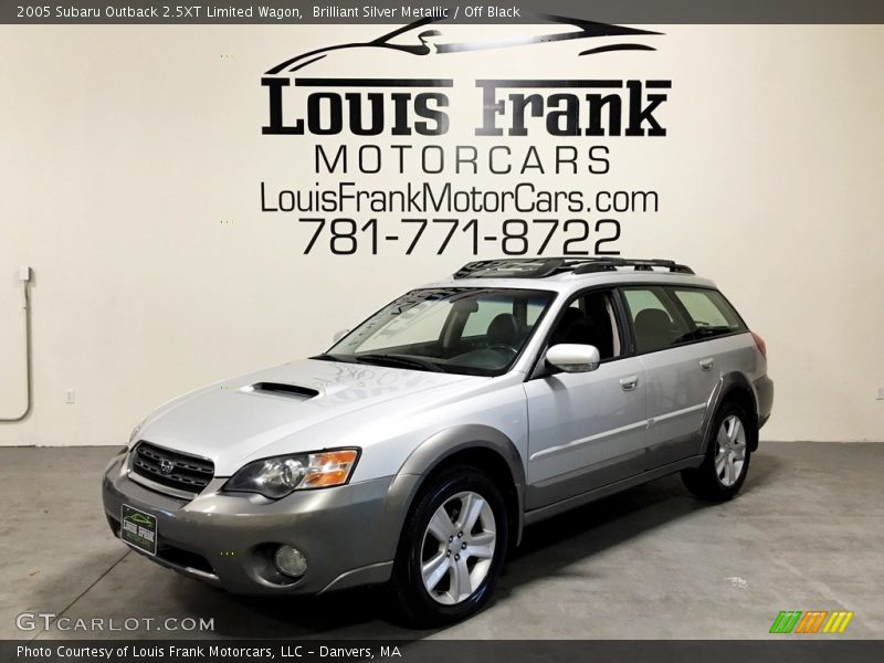Brilliant Silver Metallic / Off Black 2005 Subaru Outback 2.5XT Limited Wagon