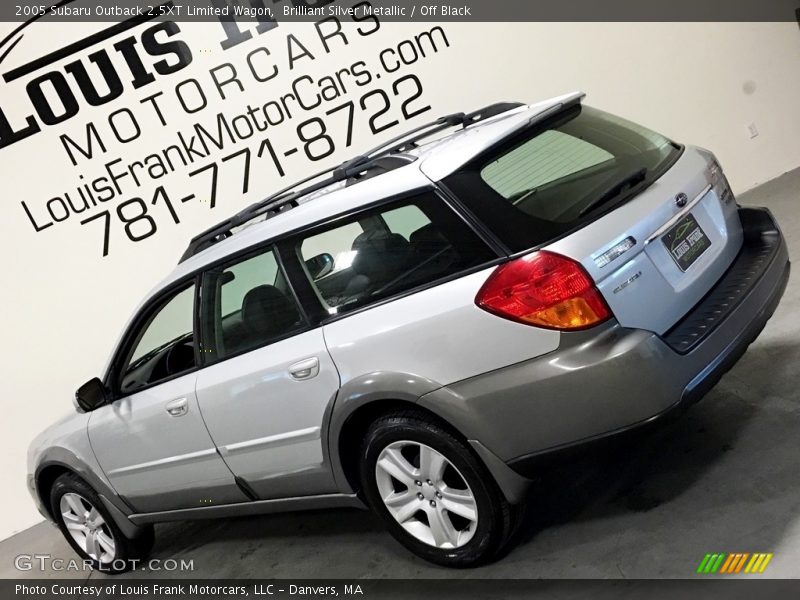 Brilliant Silver Metallic / Off Black 2005 Subaru Outback 2.5XT Limited Wagon