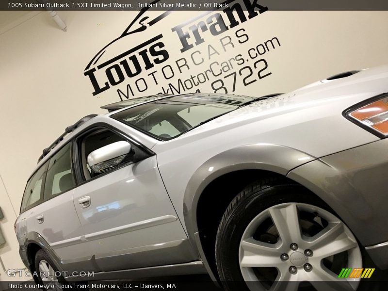 Brilliant Silver Metallic / Off Black 2005 Subaru Outback 2.5XT Limited Wagon