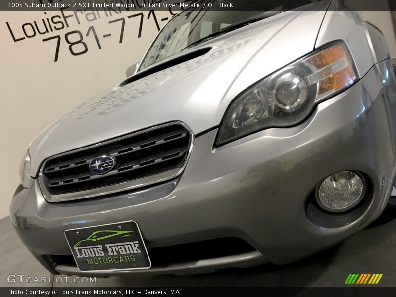 Brilliant Silver Metallic / Off Black 2005 Subaru Outback 2.5XT Limited Wagon