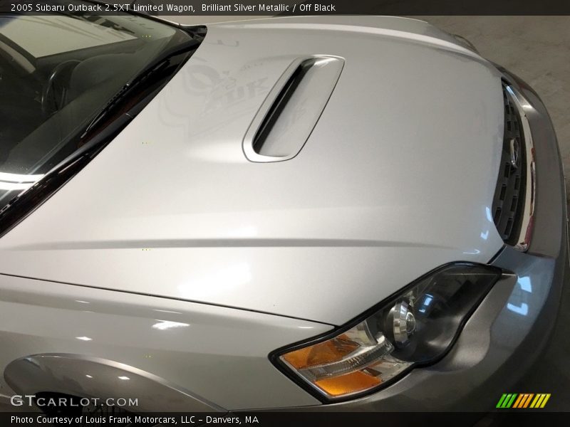 Brilliant Silver Metallic / Off Black 2005 Subaru Outback 2.5XT Limited Wagon