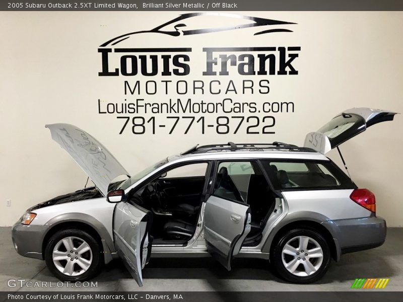 Brilliant Silver Metallic / Off Black 2005 Subaru Outback 2.5XT Limited Wagon