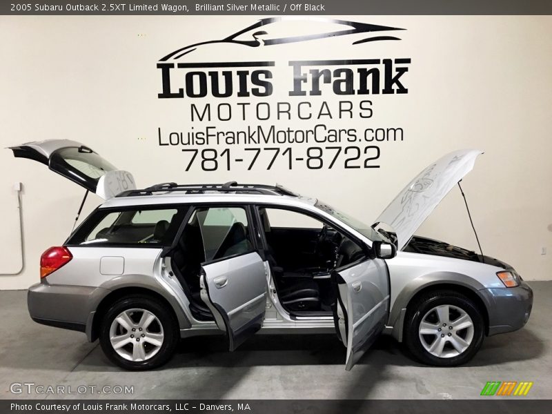 Brilliant Silver Metallic / Off Black 2005 Subaru Outback 2.5XT Limited Wagon