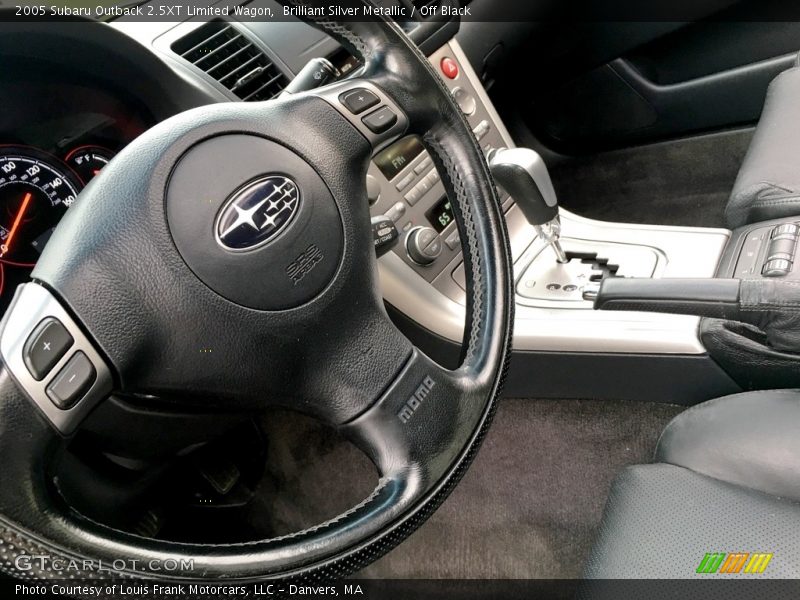 Brilliant Silver Metallic / Off Black 2005 Subaru Outback 2.5XT Limited Wagon