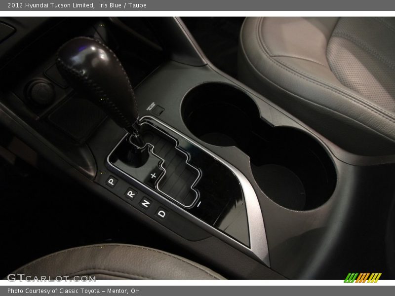 Iris Blue / Taupe 2012 Hyundai Tucson Limited