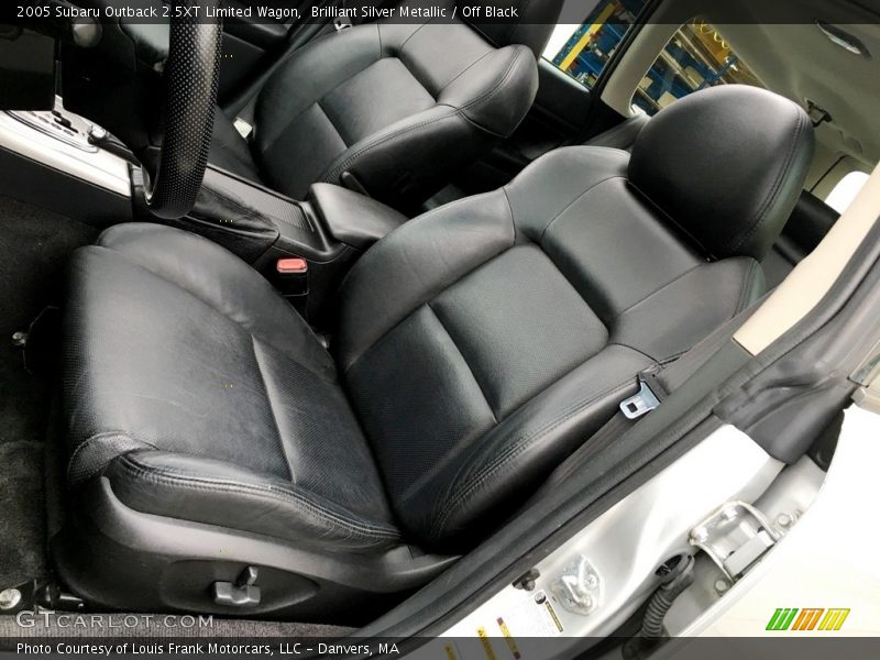 Brilliant Silver Metallic / Off Black 2005 Subaru Outback 2.5XT Limited Wagon