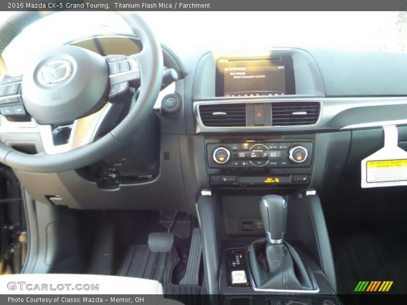 Titanium Flash Mica / Parchment 2016 Mazda CX-5 Grand Touring