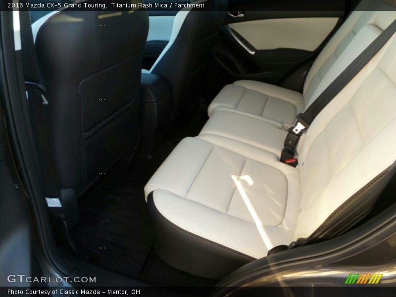 Titanium Flash Mica / Parchment 2016 Mazda CX-5 Grand Touring
