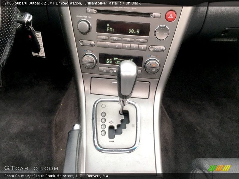 Brilliant Silver Metallic / Off Black 2005 Subaru Outback 2.5XT Limited Wagon