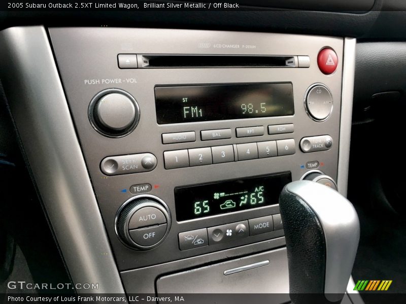 Brilliant Silver Metallic / Off Black 2005 Subaru Outback 2.5XT Limited Wagon