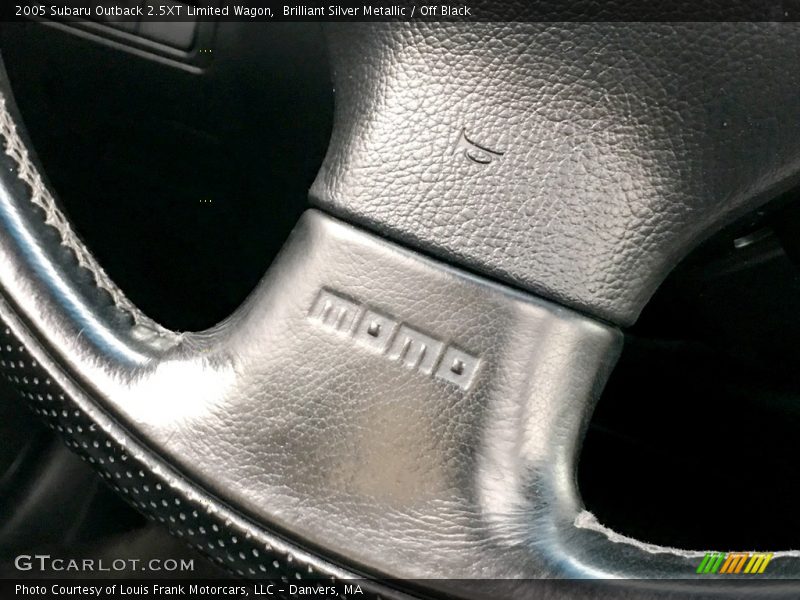 Brilliant Silver Metallic / Off Black 2005 Subaru Outback 2.5XT Limited Wagon