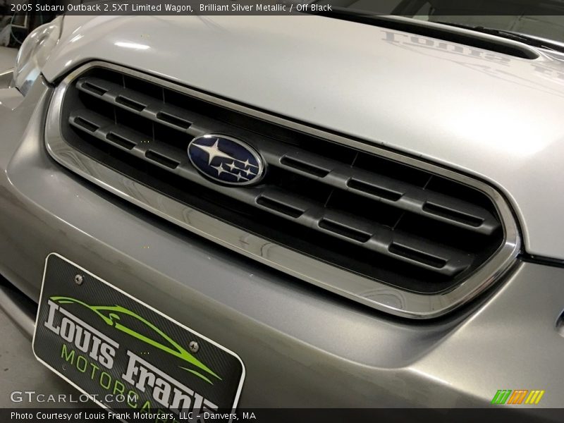 Brilliant Silver Metallic / Off Black 2005 Subaru Outback 2.5XT Limited Wagon