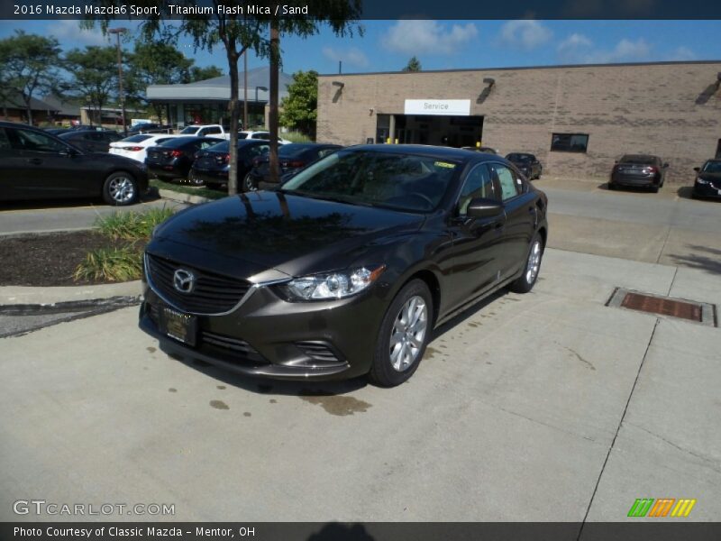 Titanium Flash Mica / Sand 2016 Mazda Mazda6 Sport