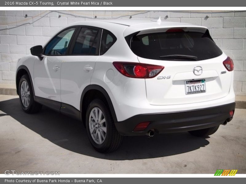 Crystal White Pearl Mica / Black 2016 Mazda CX-5 Touring