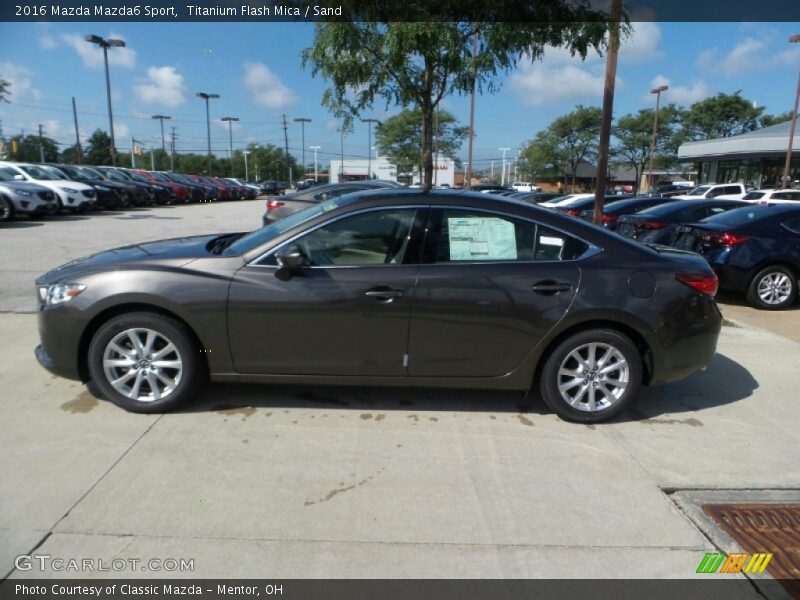 Titanium Flash Mica / Sand 2016 Mazda Mazda6 Sport