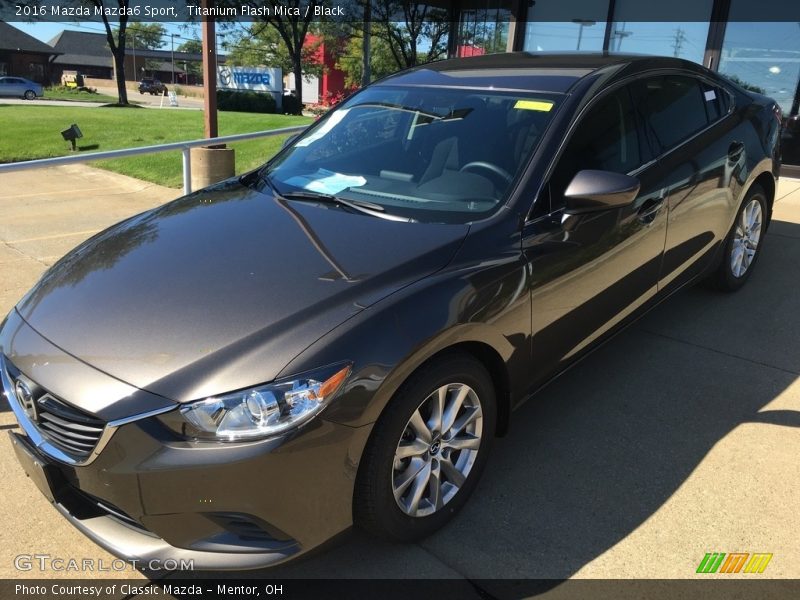 Front 3/4 View of 2016 Mazda6 Sport