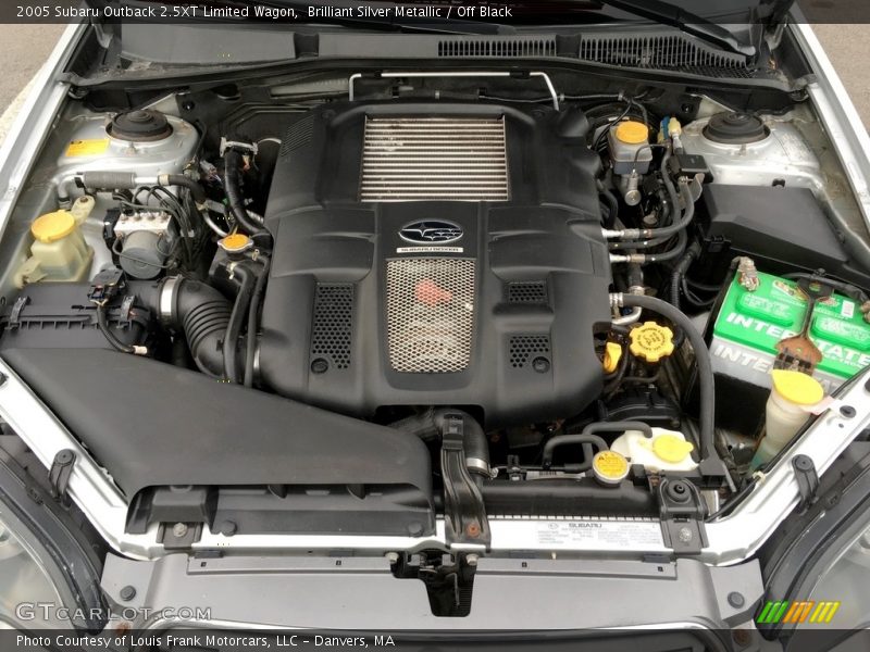 Brilliant Silver Metallic / Off Black 2005 Subaru Outback 2.5XT Limited Wagon