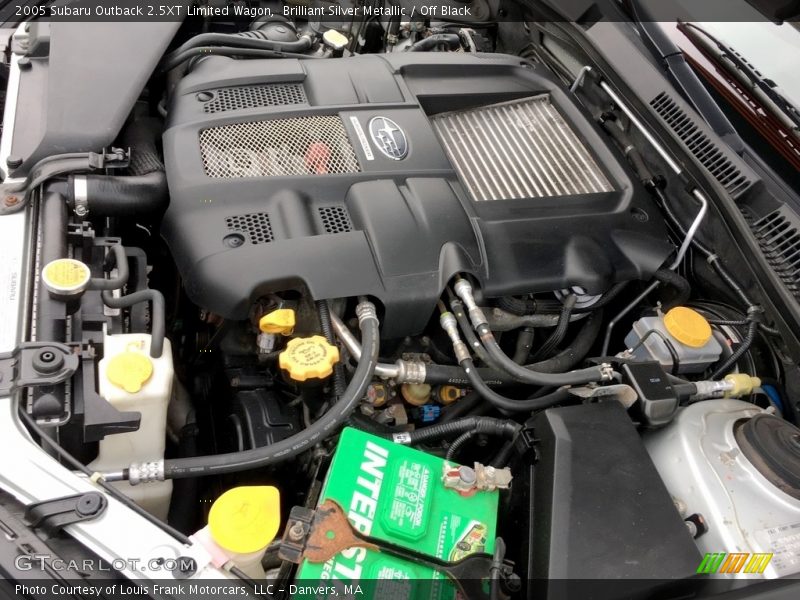 Brilliant Silver Metallic / Off Black 2005 Subaru Outback 2.5XT Limited Wagon