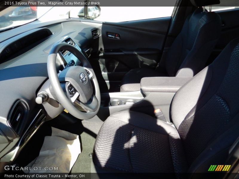 Magnetic Gray Metallic / Black 2016 Toyota Prius Two