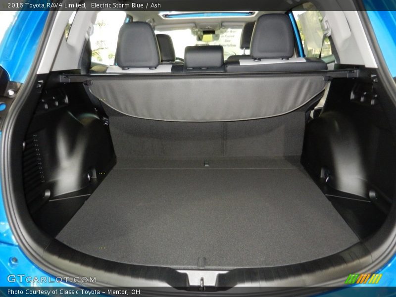 Electric Storm Blue / Ash 2016 Toyota RAV4 Limited