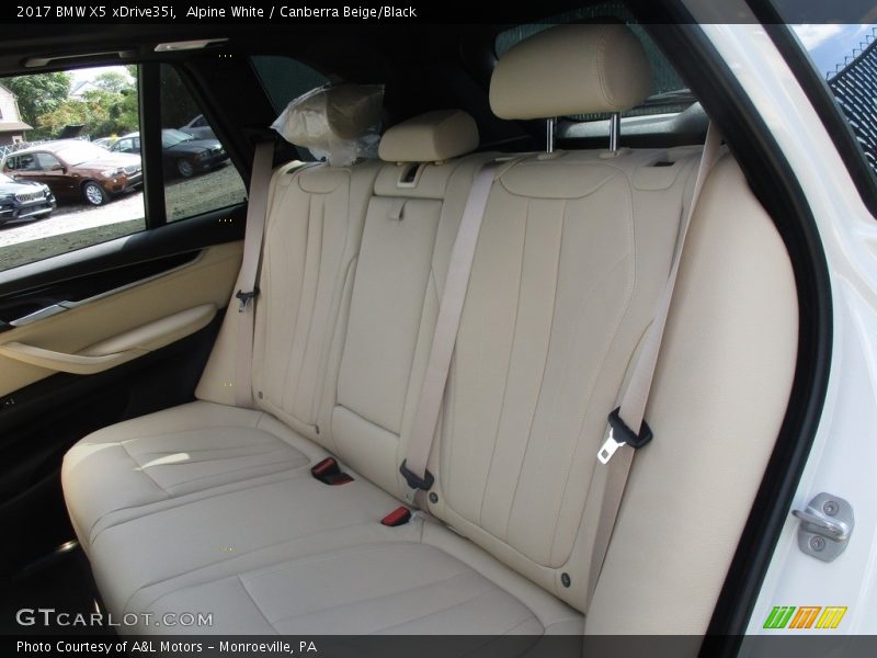 Alpine White / Canberra Beige/Black 2017 BMW X5 xDrive35i