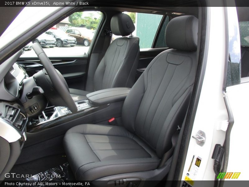 Front Seat of 2017 X5 xDrive35i