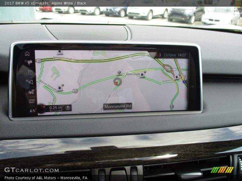Navigation of 2017 X5 xDrive35i