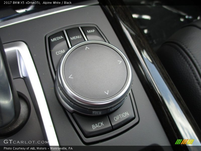 Controls of 2017 X5 xDrive35i