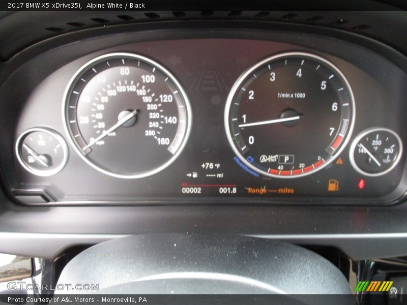  2017 X5 xDrive35i xDrive35i Gauges