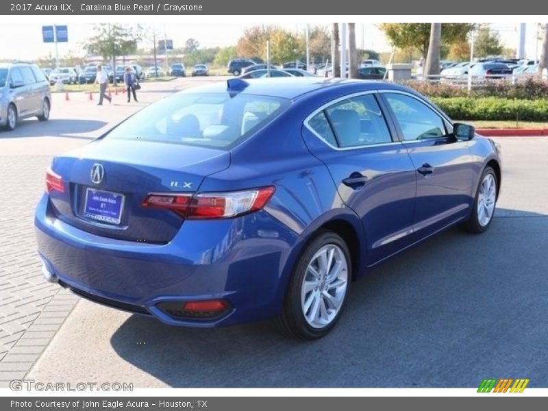 Catalina Blue Pearl / Graystone 2017 Acura ILX