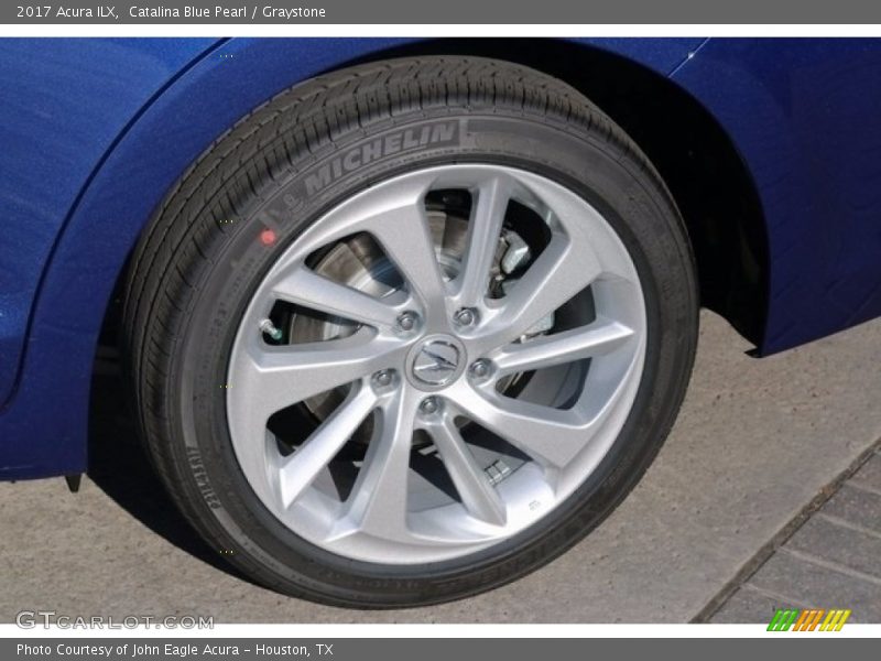 Catalina Blue Pearl / Graystone 2017 Acura ILX