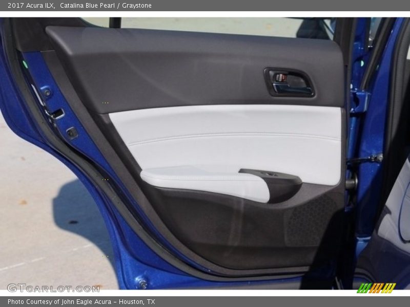 Catalina Blue Pearl / Graystone 2017 Acura ILX