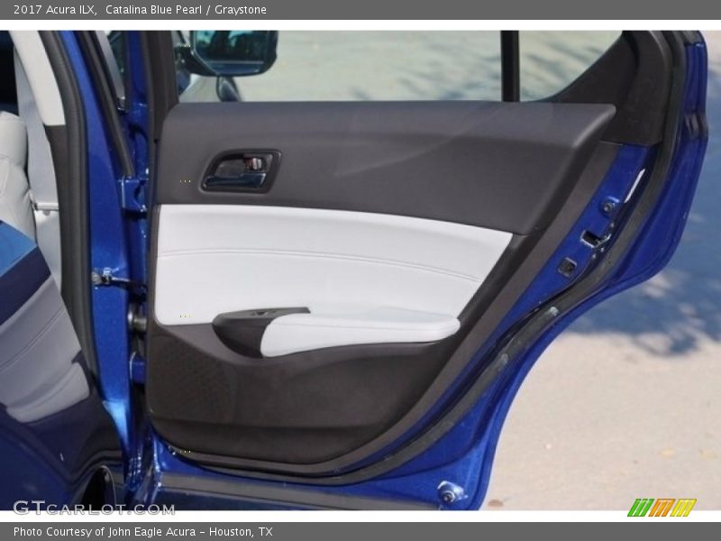 Catalina Blue Pearl / Graystone 2017 Acura ILX