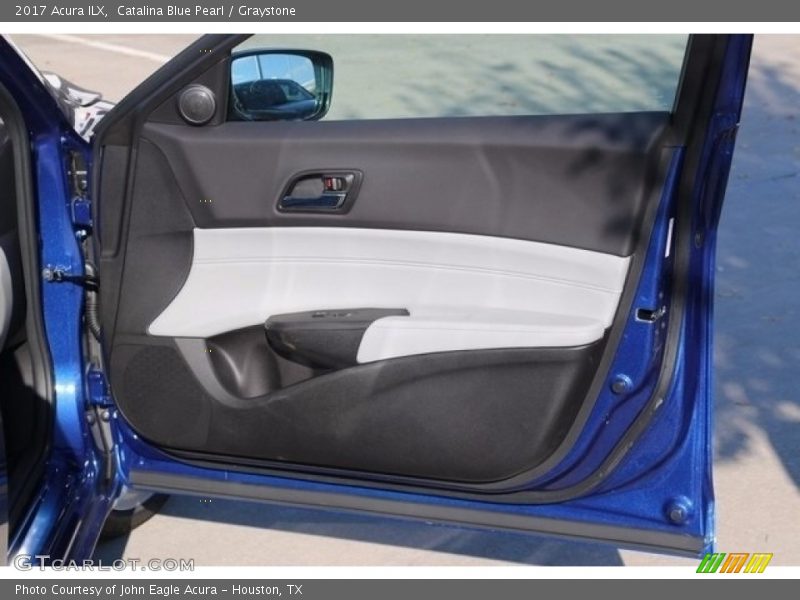 Catalina Blue Pearl / Graystone 2017 Acura ILX
