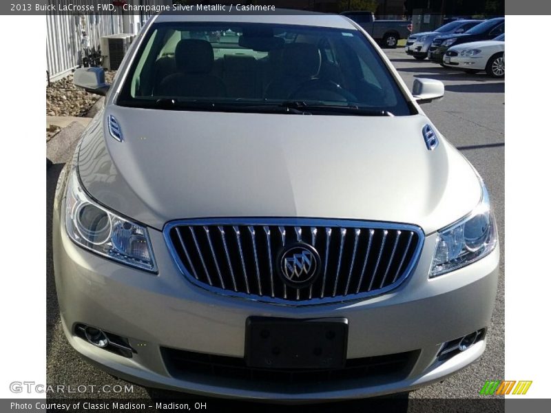 Champagne Silver Metallic / Cashmere 2013 Buick LaCrosse FWD